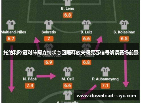 托纳利欧冠对阵阿森纳状态回暖释放关键复苏信号解读赛场前景